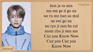 NCT U  Know Now Easy Lyrics [upl. by Enimzzaj]