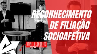 DIREITO DE FAMÍLIA Reconhecimento de filiação socioafetiva [upl. by Larrad854]