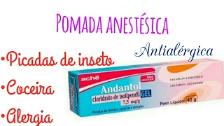 Resenha PomadaAndantol Gel [upl. by Biamonte]